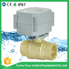 2 Way 3/4" Inch Dn20 Automatic Electric Water Shut off Valve Motorized Ball Valve